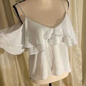 Forever 21 over the shoulder blouse